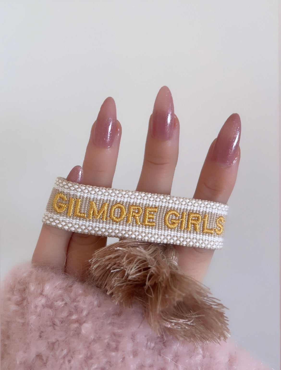 Bracelet brodé « GILMORE GIRLS »