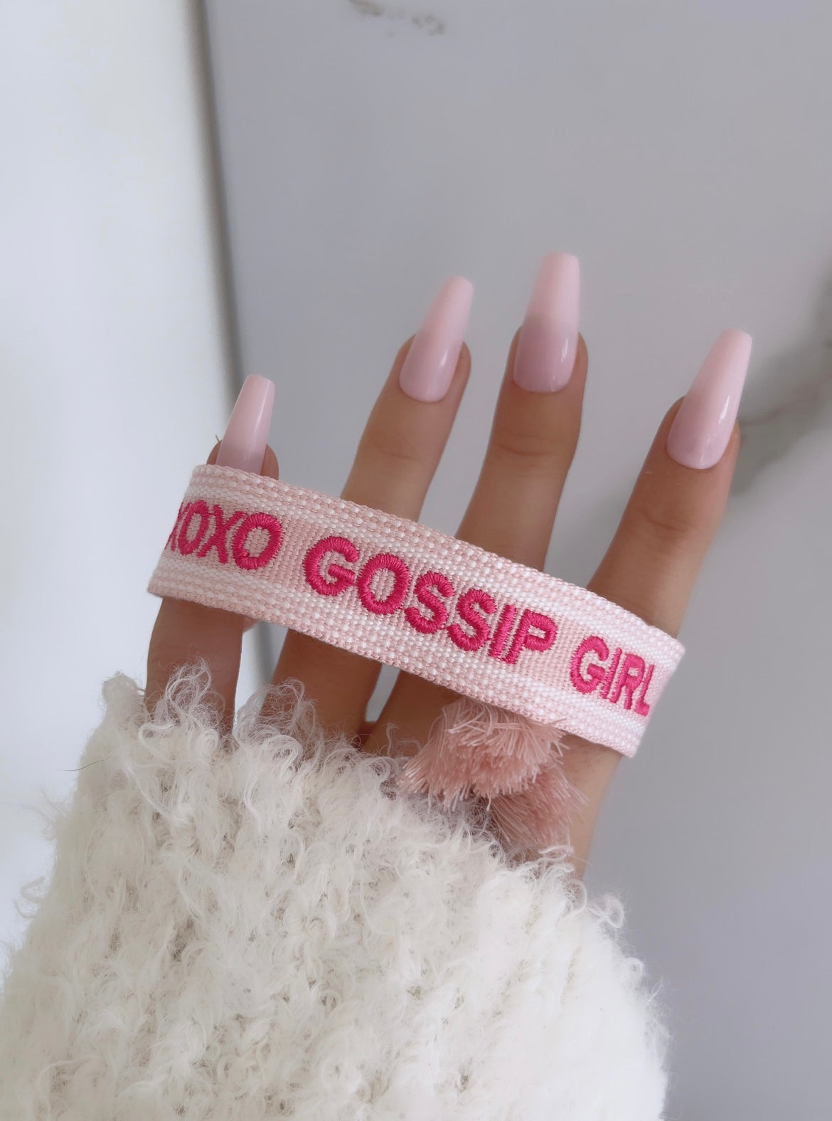 BRACELET BRODÉ XOXO GOSSIP GIRL