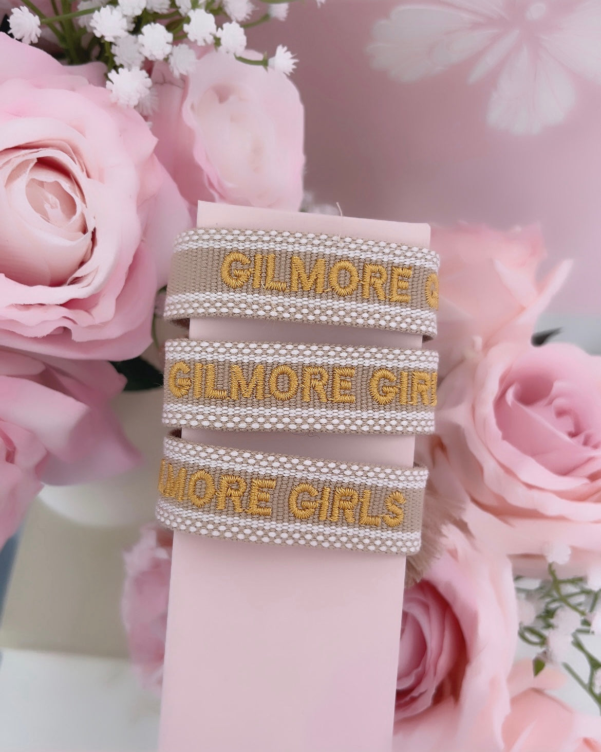 Bracelet brodé « GILMORE GIRLS »