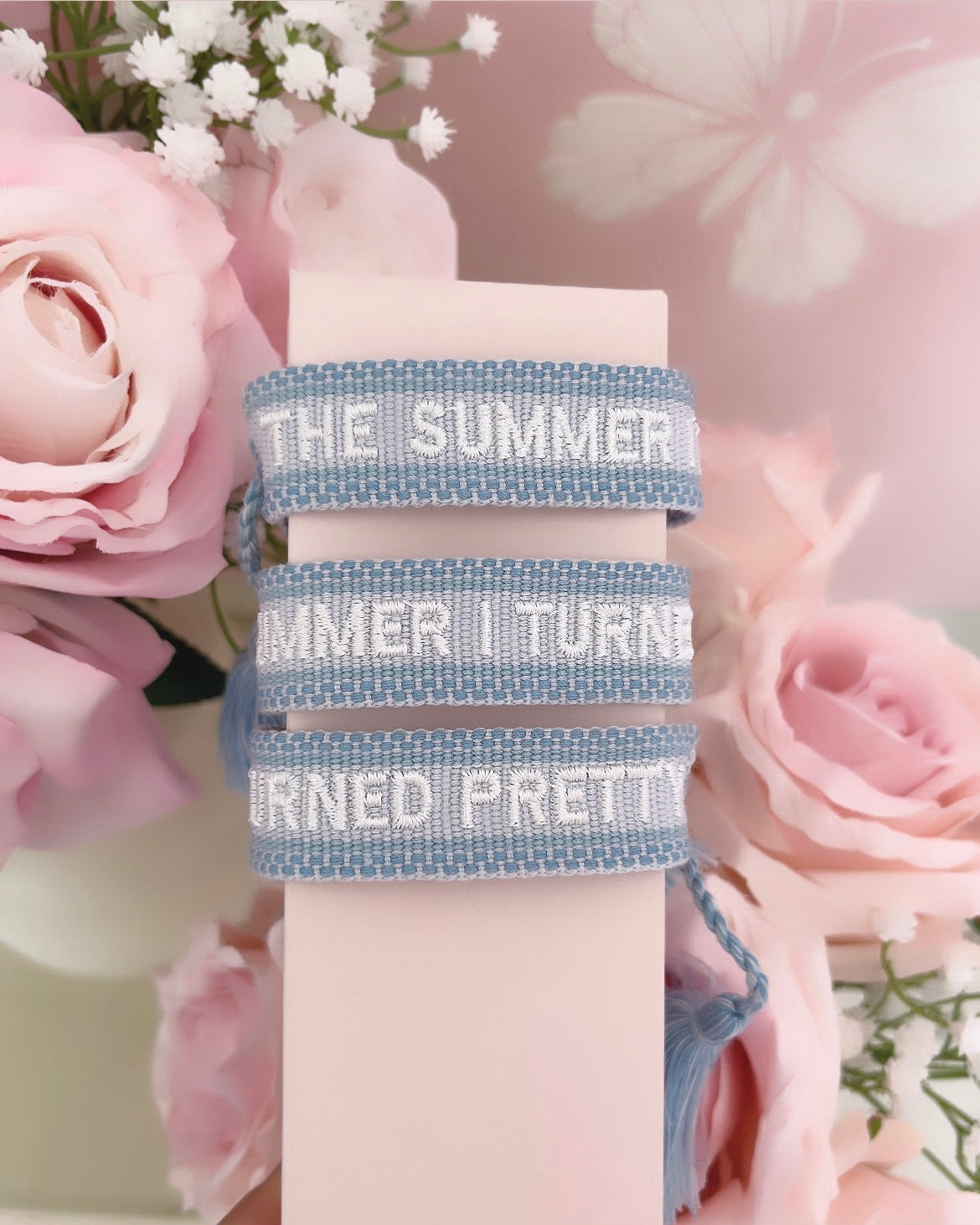 Bracelet brodé « THE SUMMER I TURNED PRETTY  »