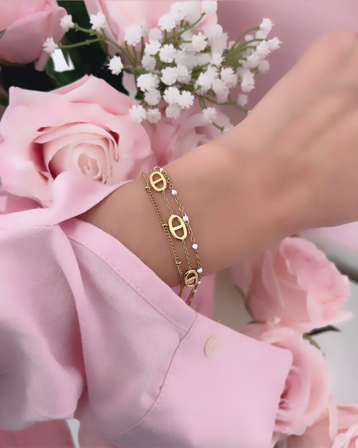 BRACELET CHLOÉ BLANC