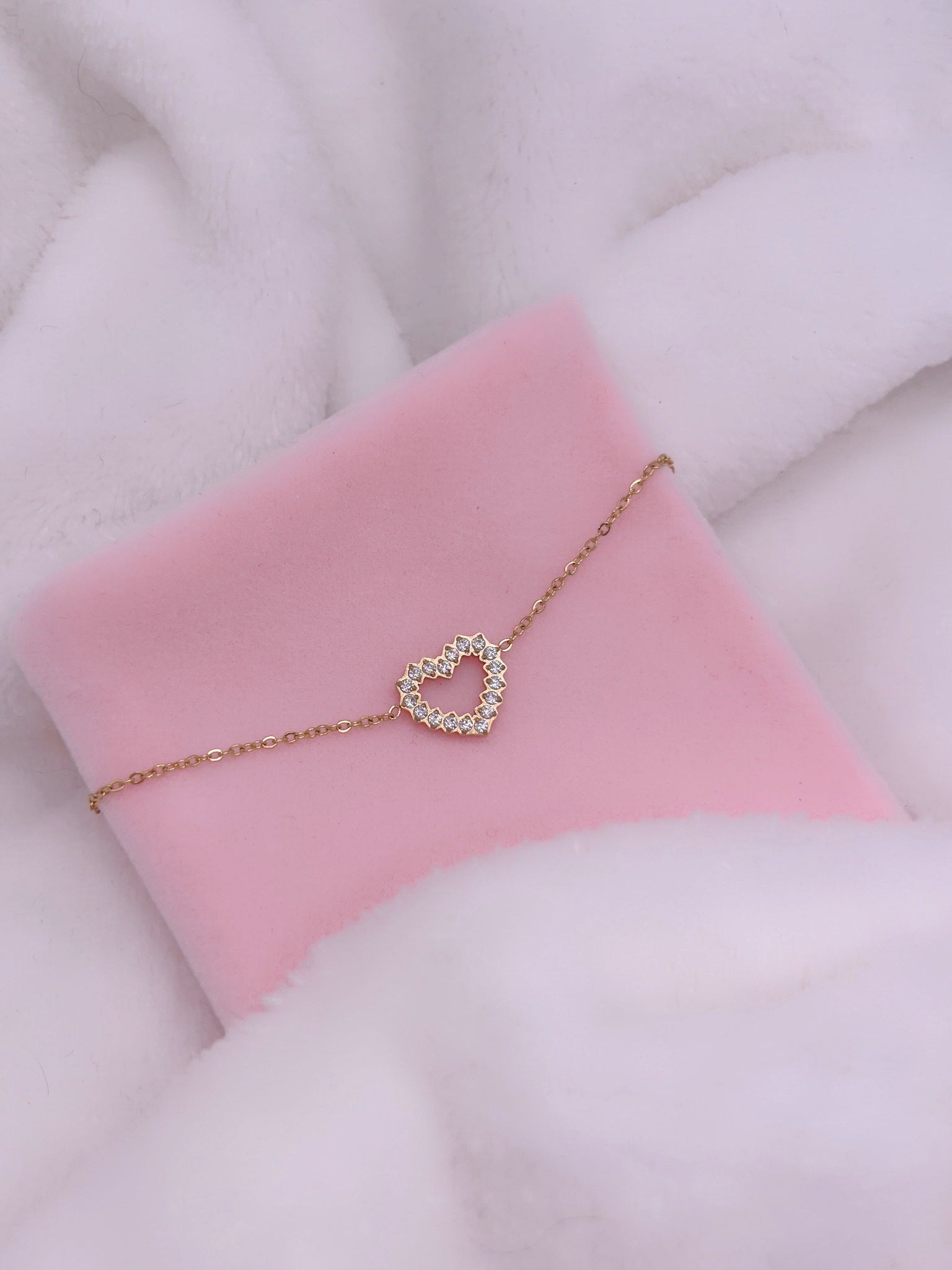 Bracelet Heart Diamond