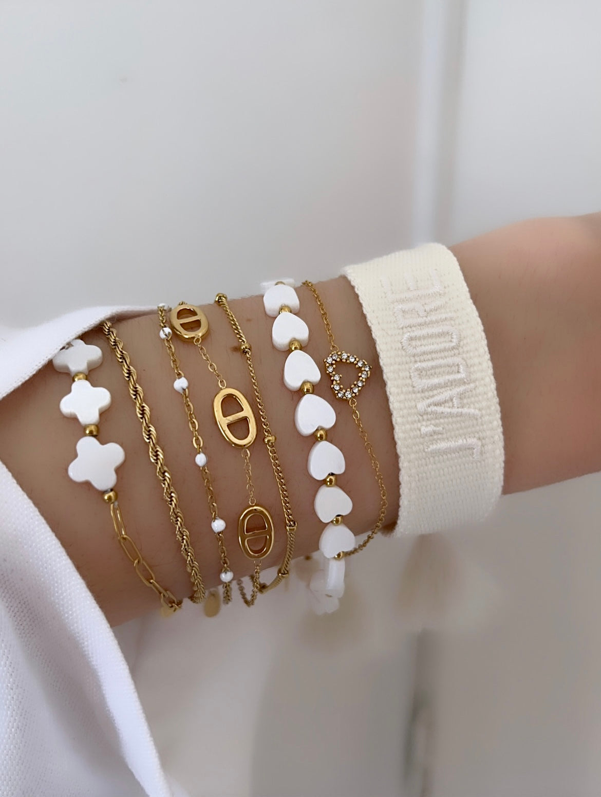 BRACELET CHLOÉ BLANC