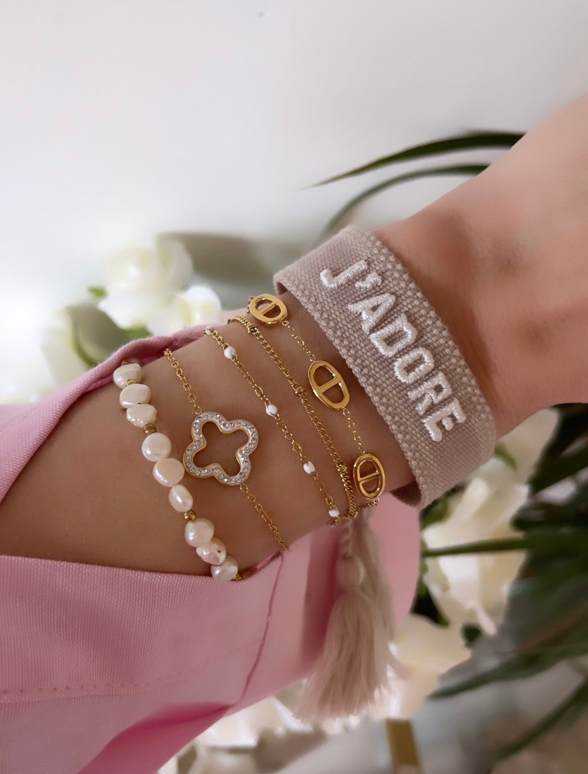 BRACELET CHLOÉ BLANC