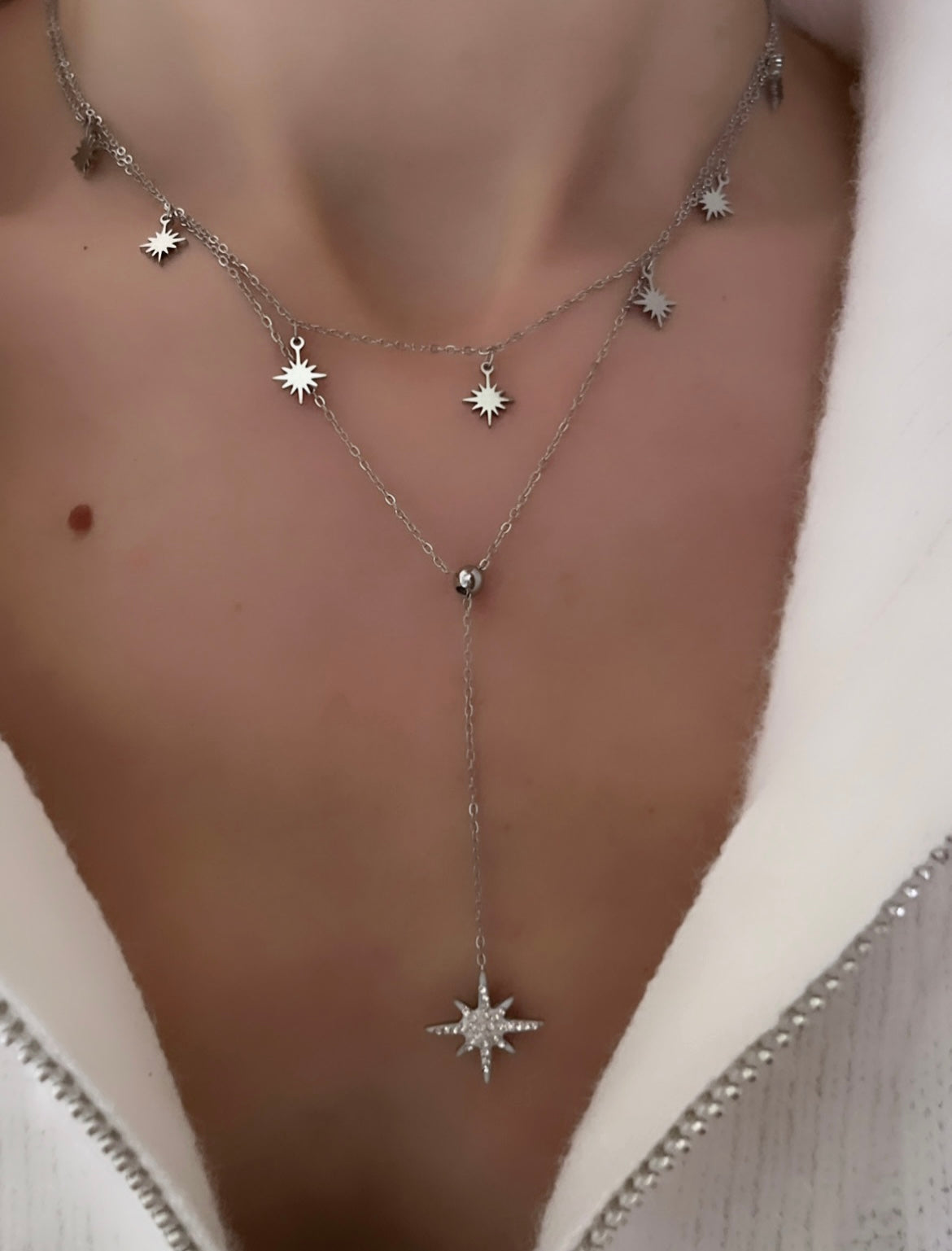 Collier « Éclipse » Argent