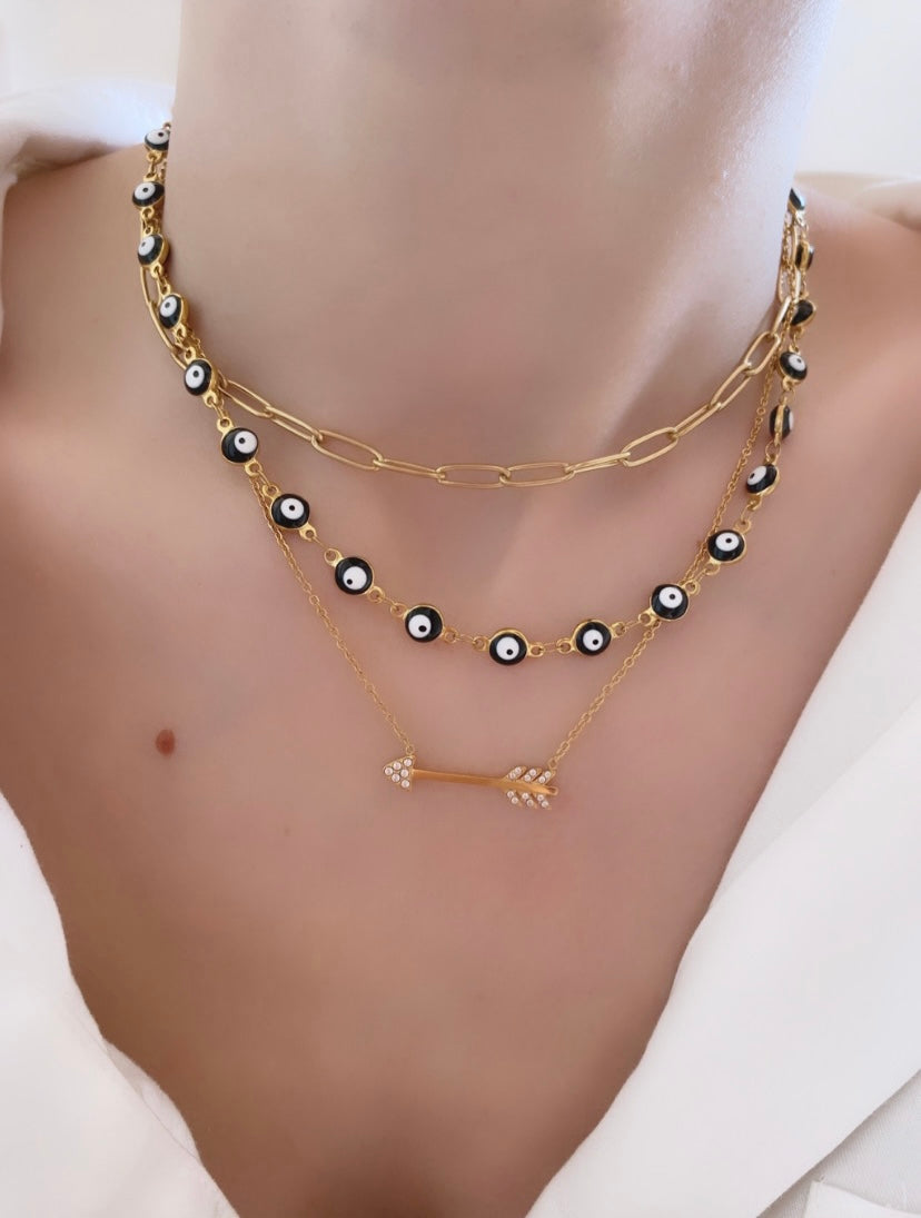 Collier « Mykonos » noir